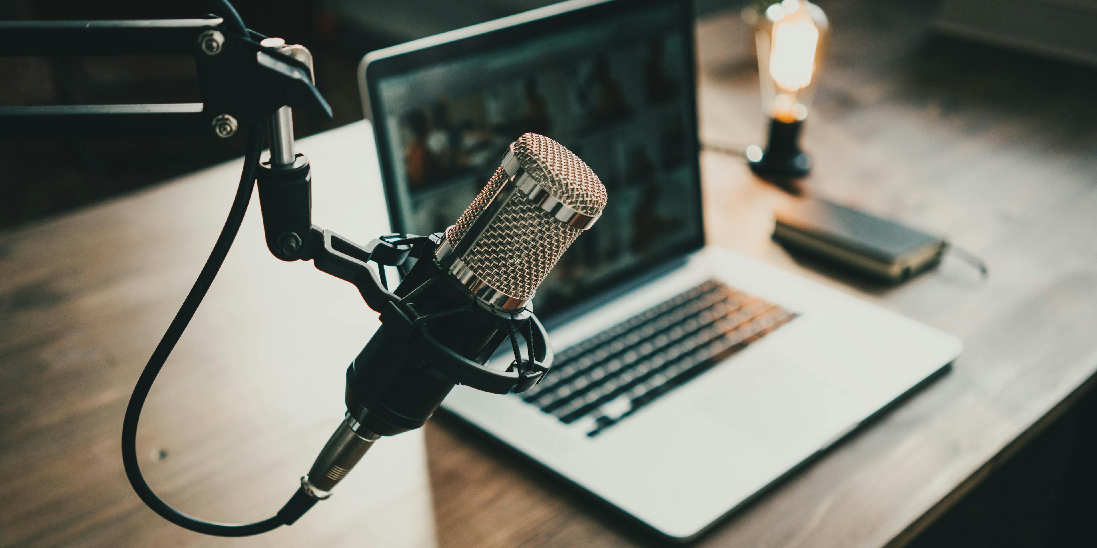 at-home podcast setup | Image credit: Alex from the Rock - stock.adobe.com