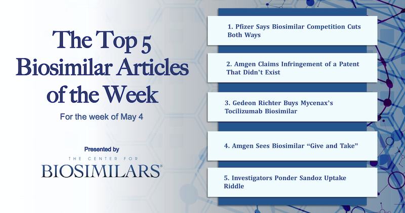 The Top 5 Biosimilars Articles for the Week of May 4