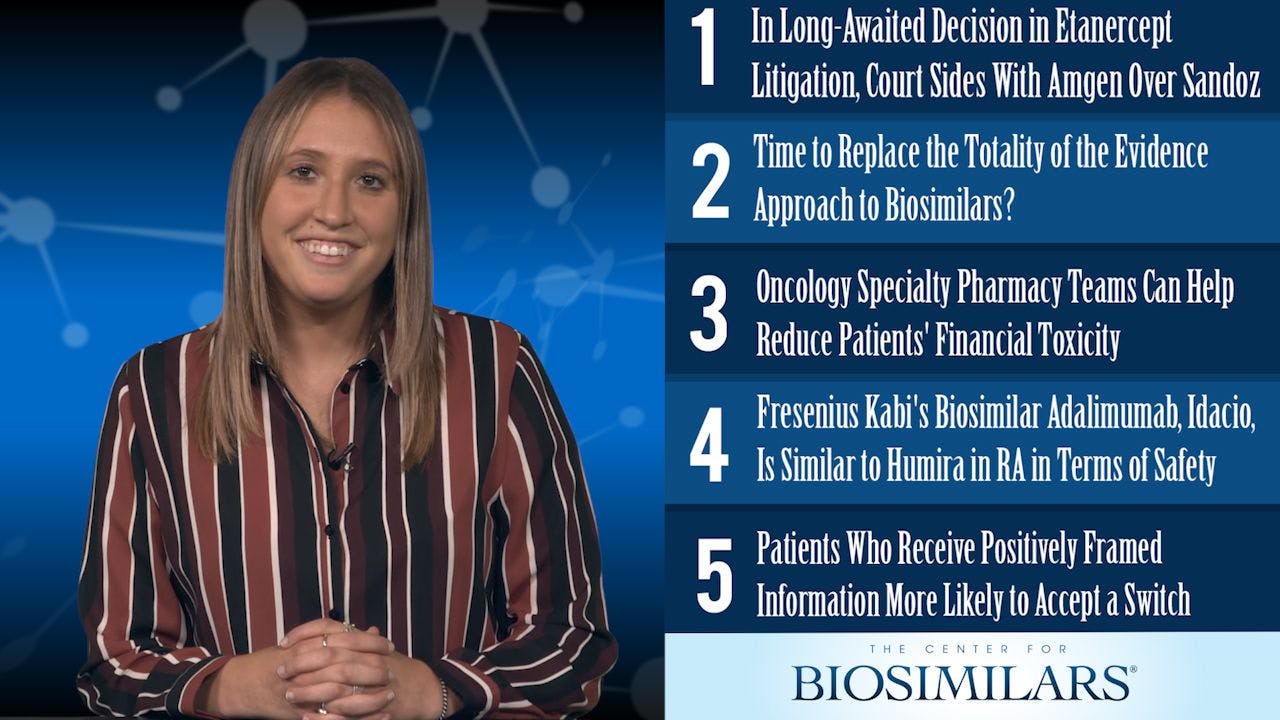The Top 5 Biosimilars Articles for the Week of August 12