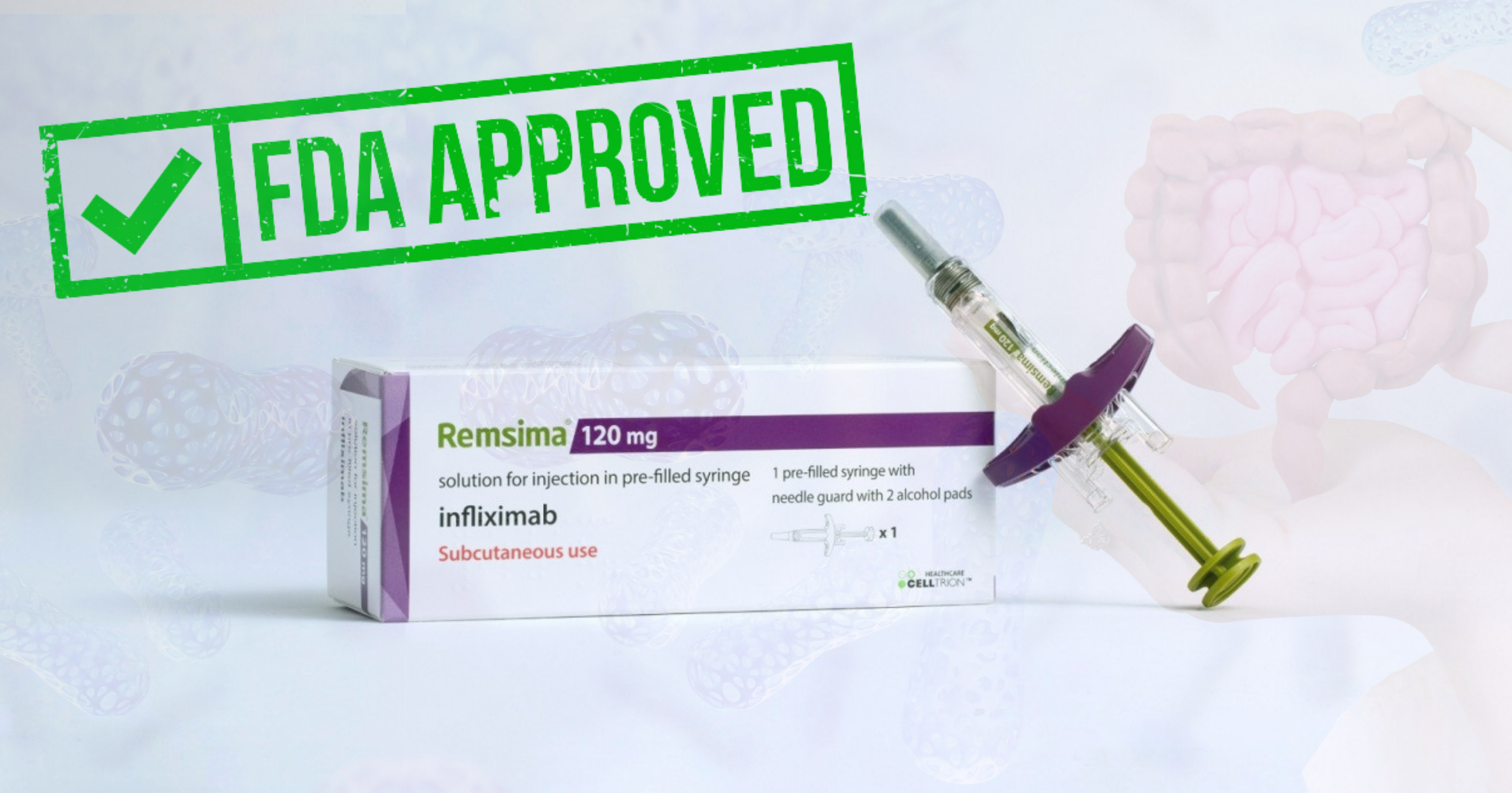 remsima SC with FDA approved over it