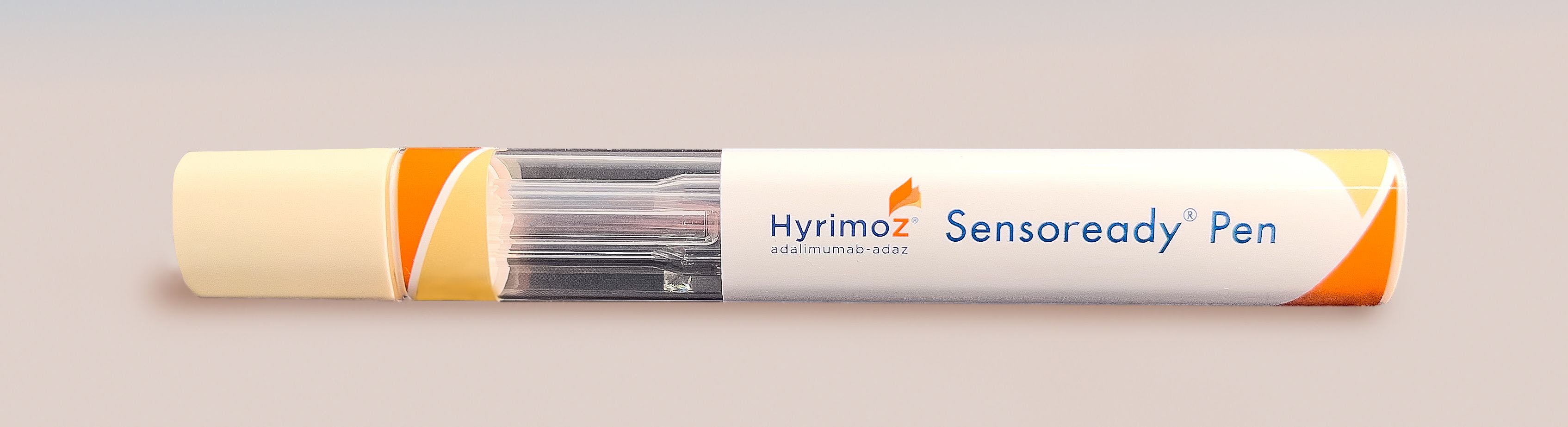 Hyrimoz autoinjector pen
