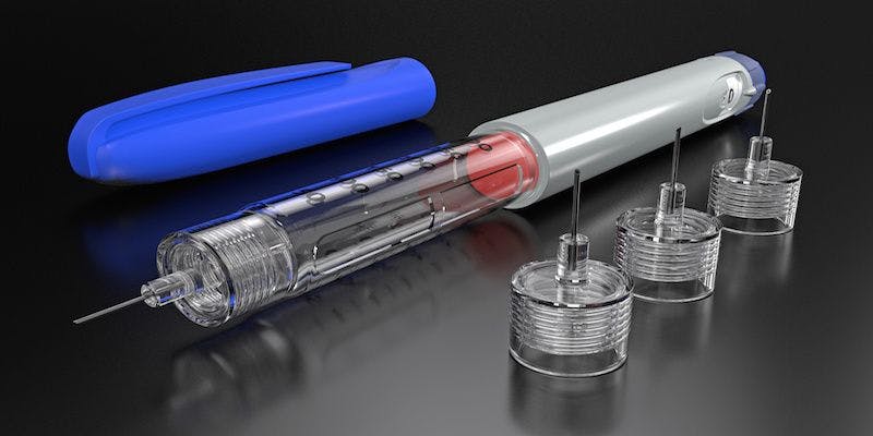 image of an empty injection pen