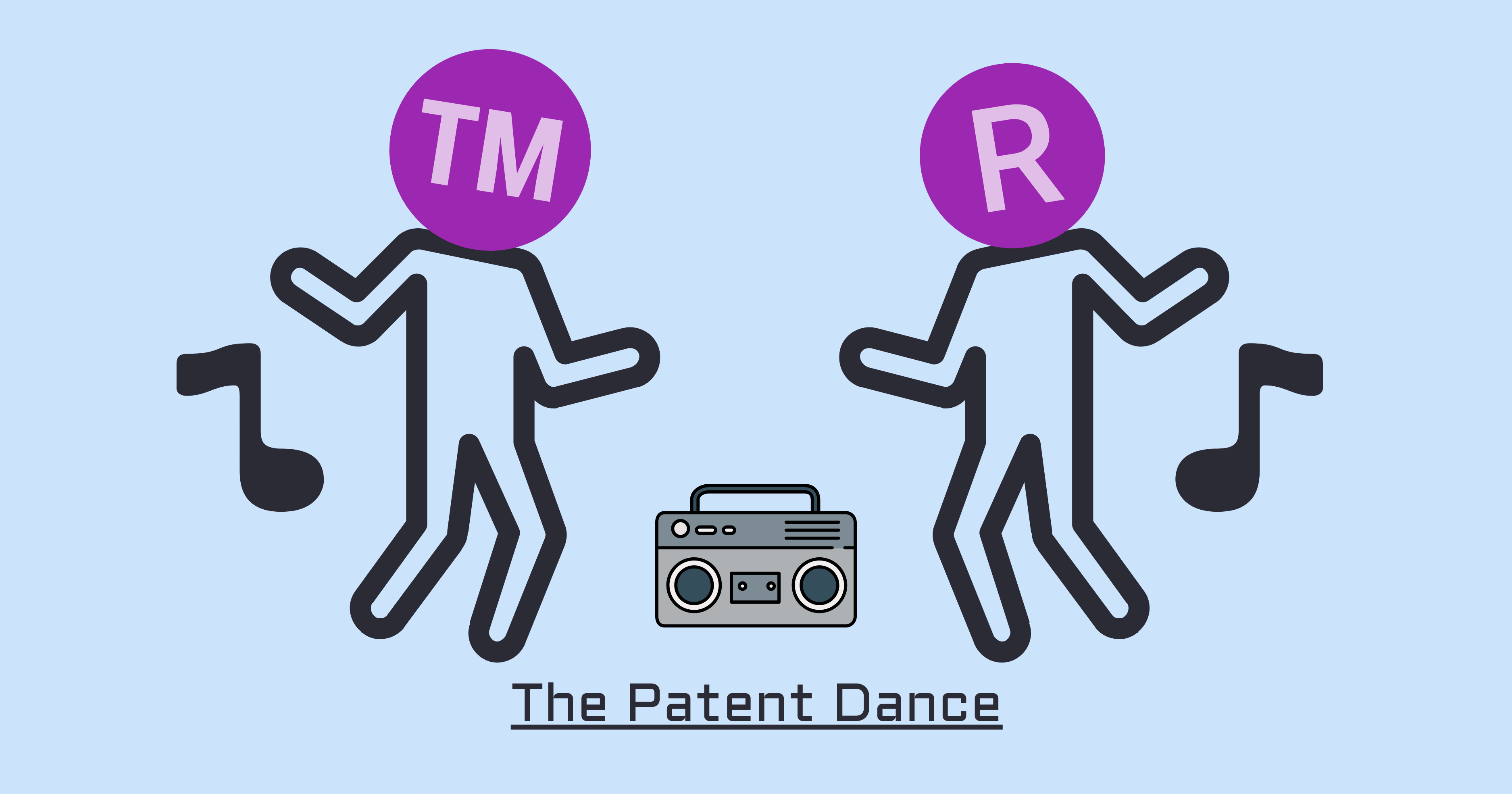 The patent dance graphic. 
