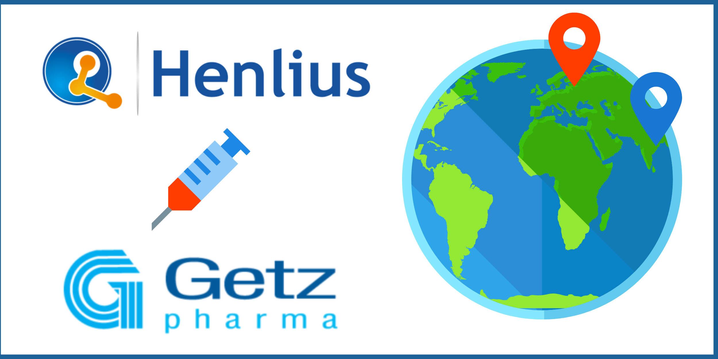 Shanghai Henlius Biotech and Getz Pharma logos